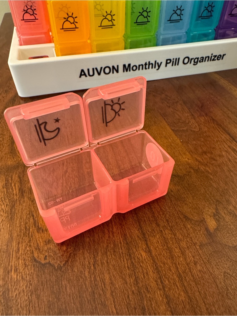 AUVON Monthly Pill Organizer - Picture 8 of 11